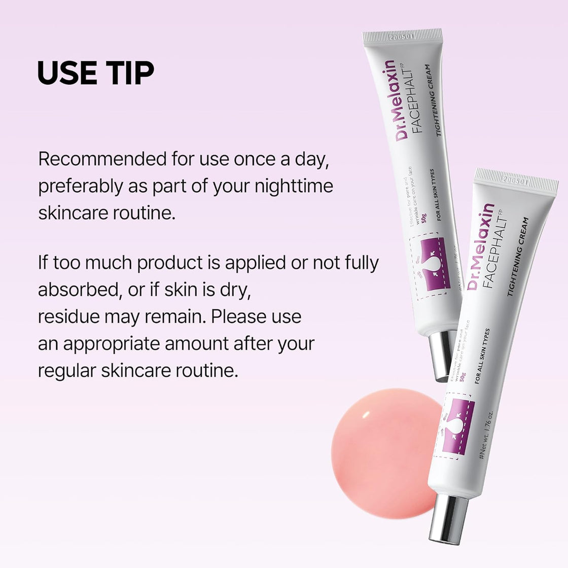 Dr. Melaxin Facephalt Tightening Cream-50g