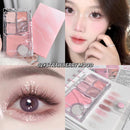 GEGE BEAR 6 Shade Eyeshadow Palette - #02 Strawberry Mood