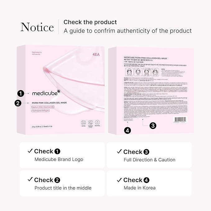 MEDICUBE - PDRN pink collagen gel mask