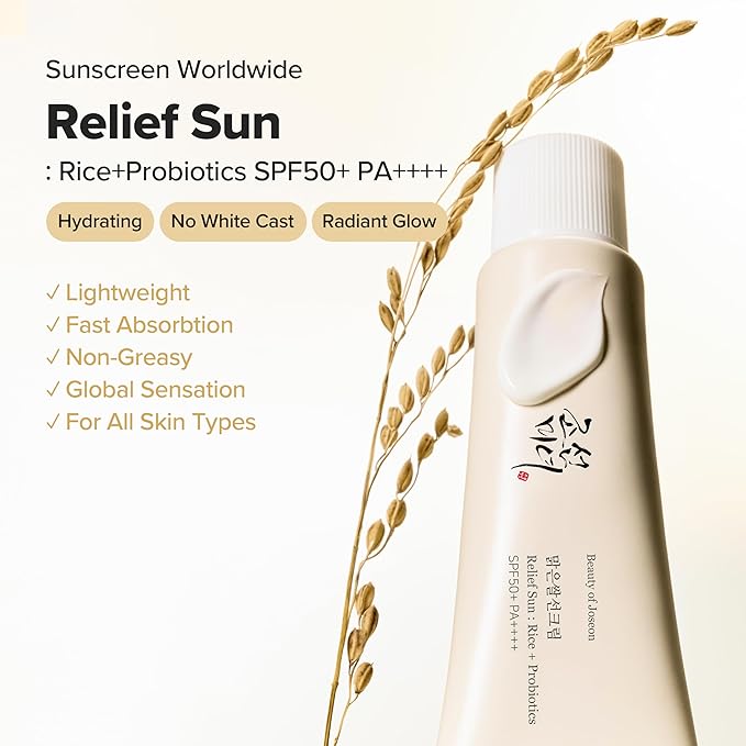 BEAUTY OF JOSEON mini Relief Sun, Rice + Probiotics 10ml