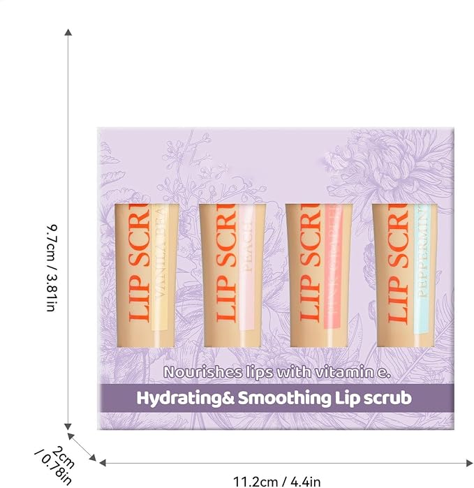 MLSmile Hydrating Smoothing Lip Scrub set  15g