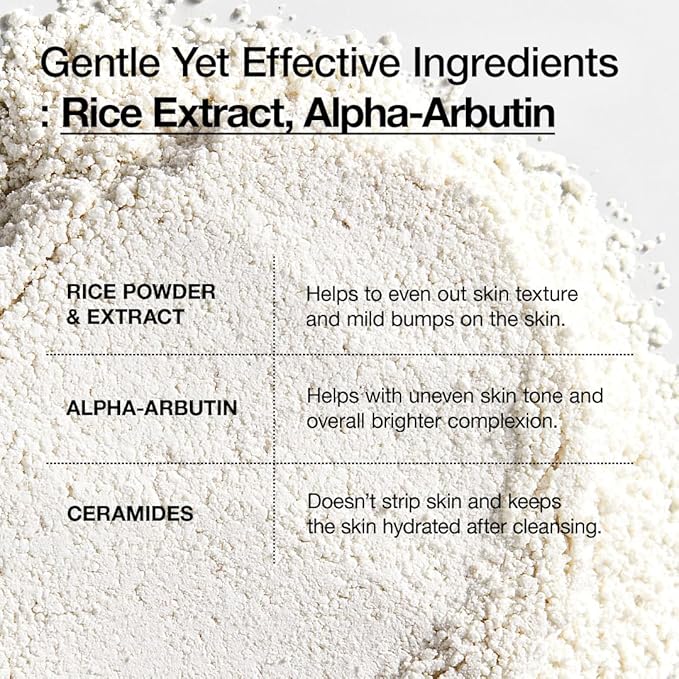ANUA rice enzyme brightening cleansing powder 40g