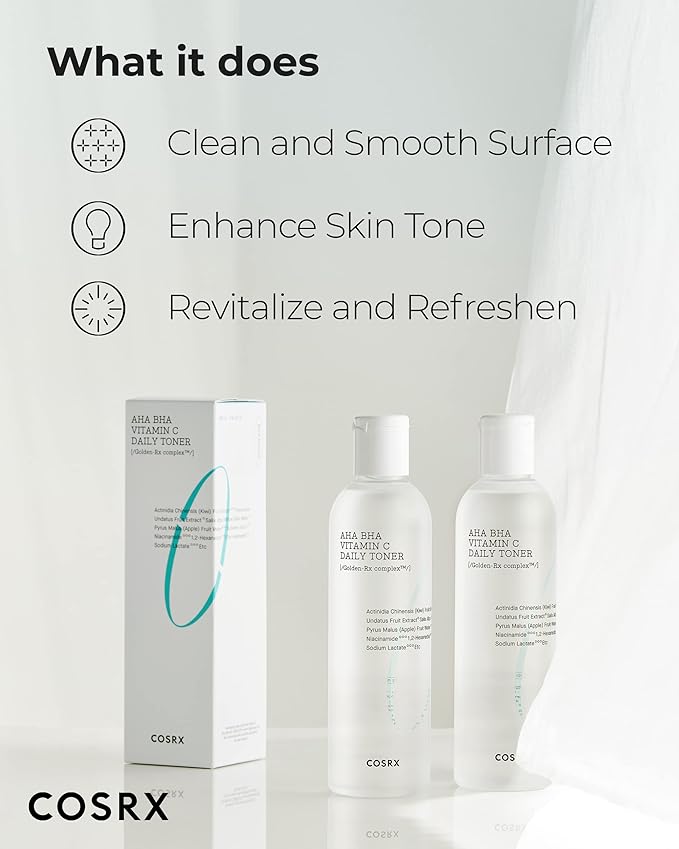 COSRX refresh aha/bha vitamin c daily toner 150 ml