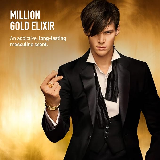 Paco Rabanne Men's Million Gold Elixir EDP Splash 5ml