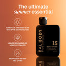 Bali Body Cacao Tanning Oil Broad Spectrum UVA/UVB Protection SPF15 100ml
