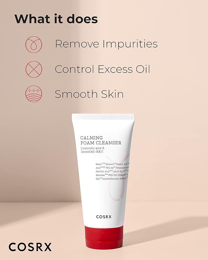 COSRX - ac collection calming foam cleanser 150ml