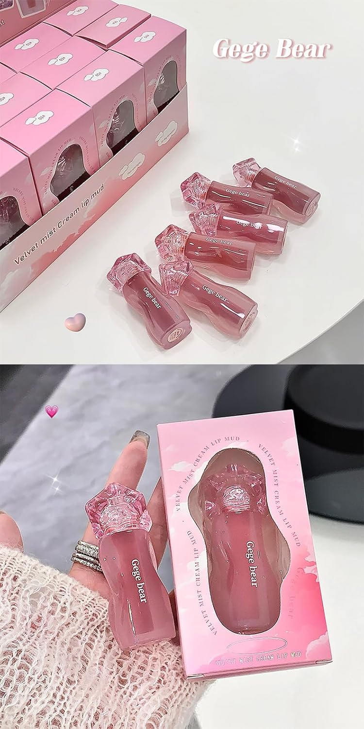 GEGE BEAR Velvet mist cream lip mud 2g