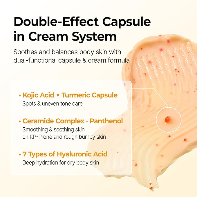 Dr.Melaxin Kojic Acid Turmeric Capsule Body Cream 200g