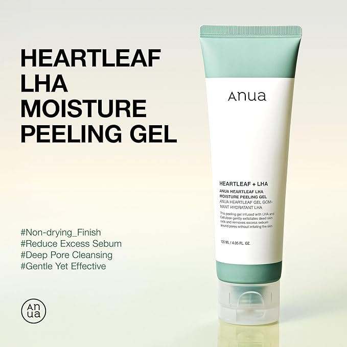 ANUA heartleaf LHA moisture peeling gel
