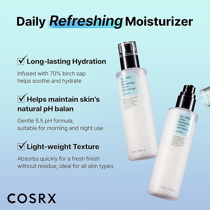 COSRX Oil-Free Ultra Moisturizing Lotion with Birch Sap 100ml