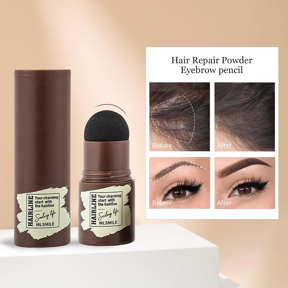 ML Smile Natural Eyebrow Powder 1.8g