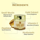 Cathy Doll Snail Gold Snail Firming Cream for Wrinkle Skin 50g