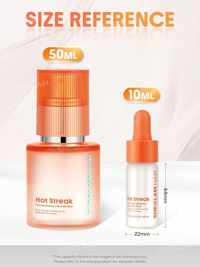 sheglam hot streak thermal defense glow oil elixir 10ml