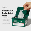 MEDICUBE super cica daily quick mask with super cica, aloe vera and green tea 350g