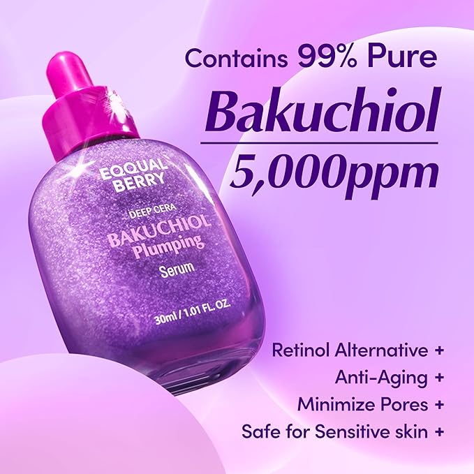 EQQUALBERRY Bakuchiol & Vitamin C Serum Set