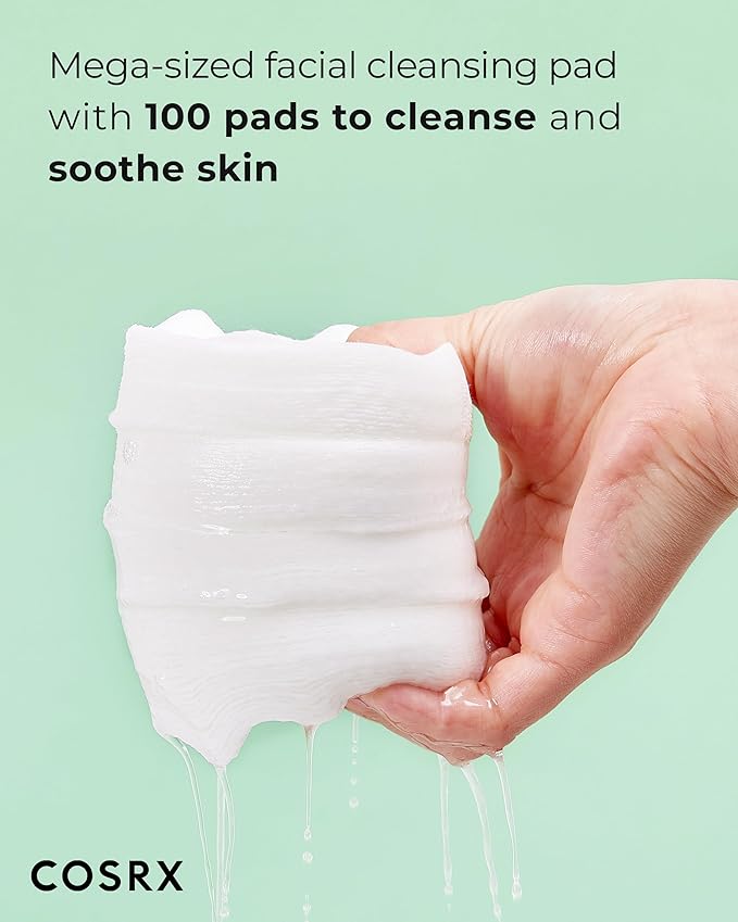 COSRX Pure Fit Cica Low pH Cleansing Pad, 100 pads