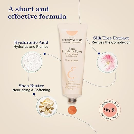 Embryolisse Radiant Complexion Cream - Rose Glow 30ml