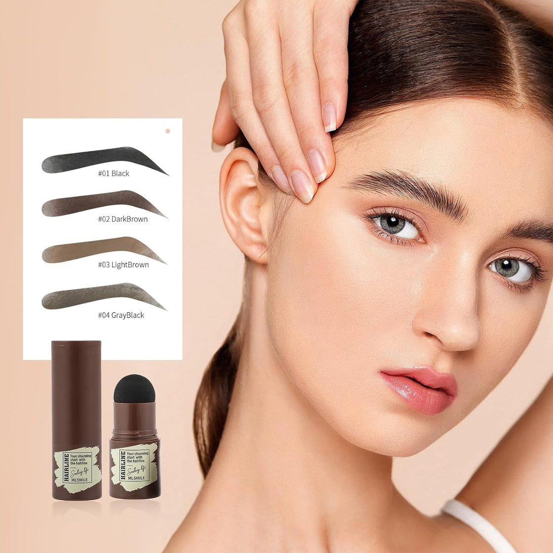ML Smile Natural Eyebrow Powder 1.8g