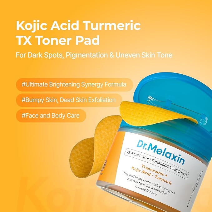 Dr.Melaxin TX-Kojic Acid Turmeric Toner Pad 190ml 70pads