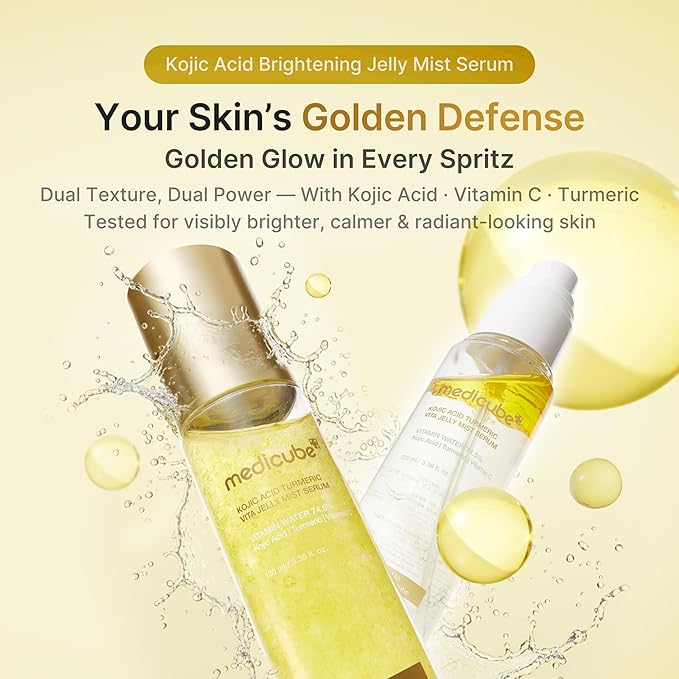 medicube Kojic Acid Turmeric Vita Jelly Mist Serum 100ml