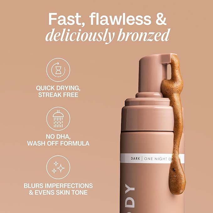 Bali Body Bronzing  Tanning Mousse Dark One night Only 200ml
