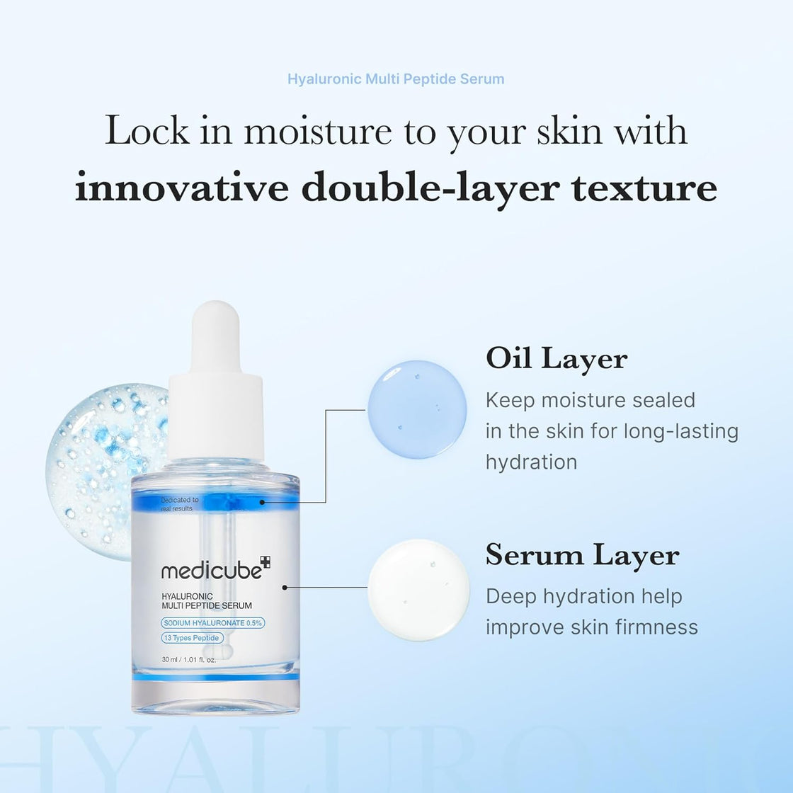 medicube hyaluronic multi peptide serum 30ml