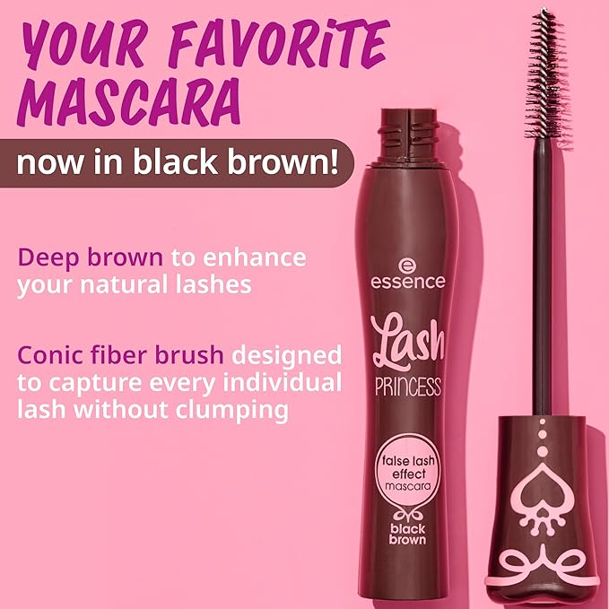 ESSENCE LASH PRINCESS FALSE LASH EFFECT MASCARA - BROWN