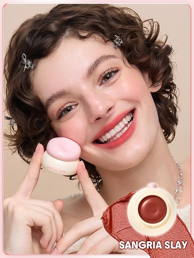 SHEGLAM Bounce Putty Pocket Lip Pot – Sangria Slay 3.5g