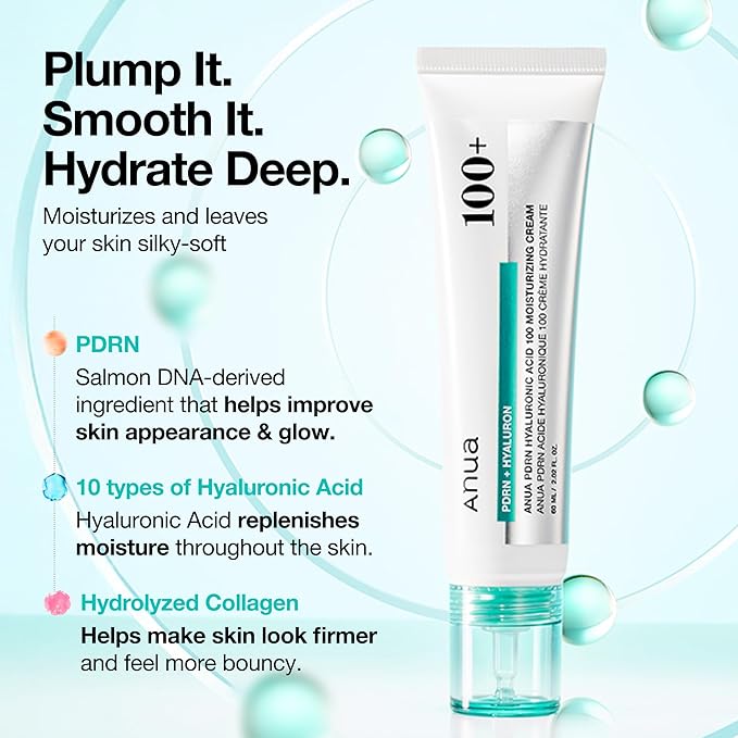 ANUA PDRN hyaluronic acid 100 moisturizing cream 60ml