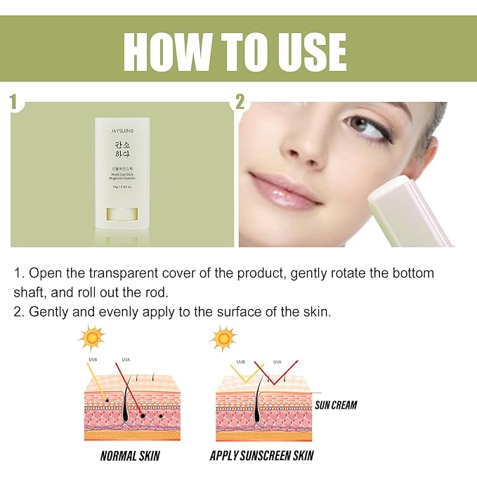 BEAUTY OF JOSEON Mugwort & Camelia SPF50+ PA++++ Matte Sun Stick 18g