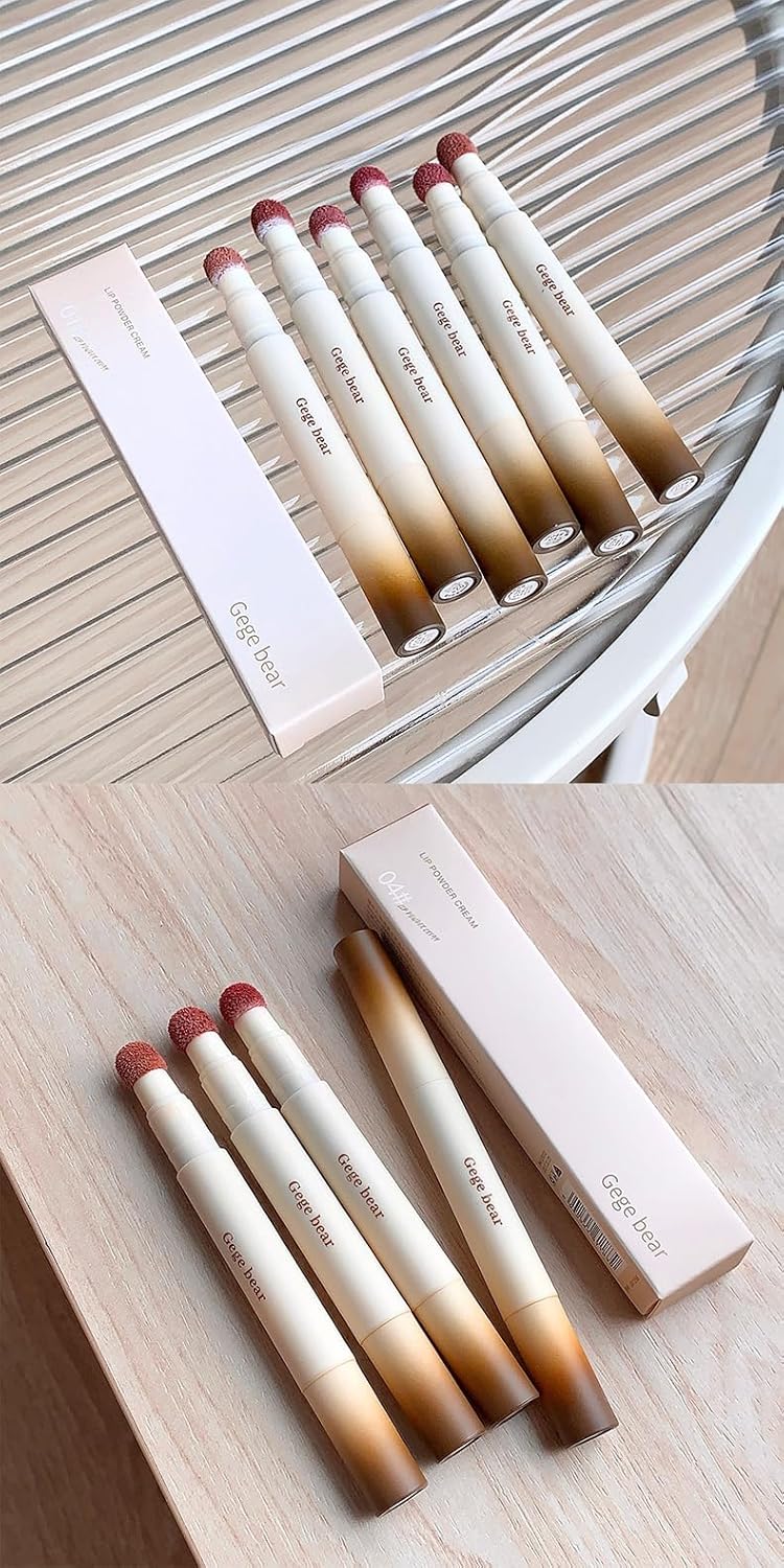 GEGE BEAR Velvet Mist Lip Powder Cream 2g