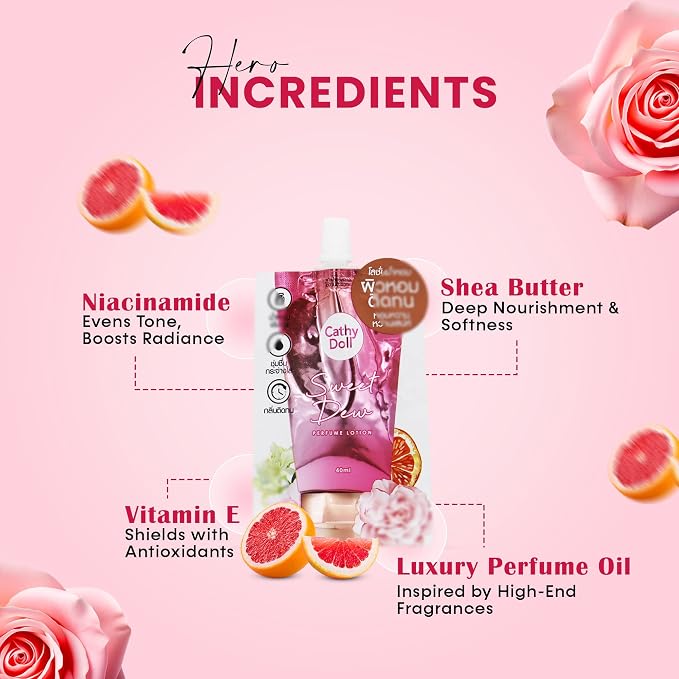 Cathy Doll sweet dewy perfume lotion 40ml