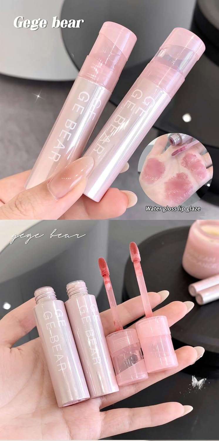 GEGE BEAR Water Ice Color Lip Gloss 3g