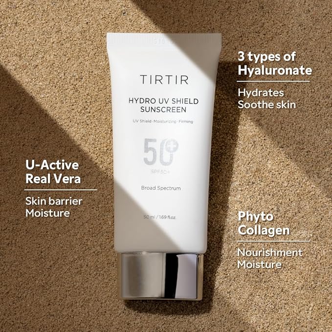 TIRTIR Hydro UV Shield Sunscreen | SPF 50+ UVA/UVB Protection