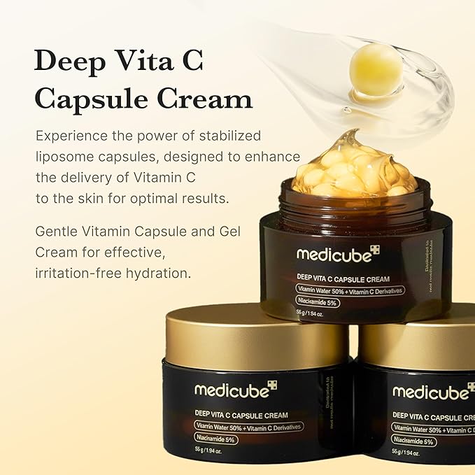 MEDICUBE - deep vita c capsule cream-55g