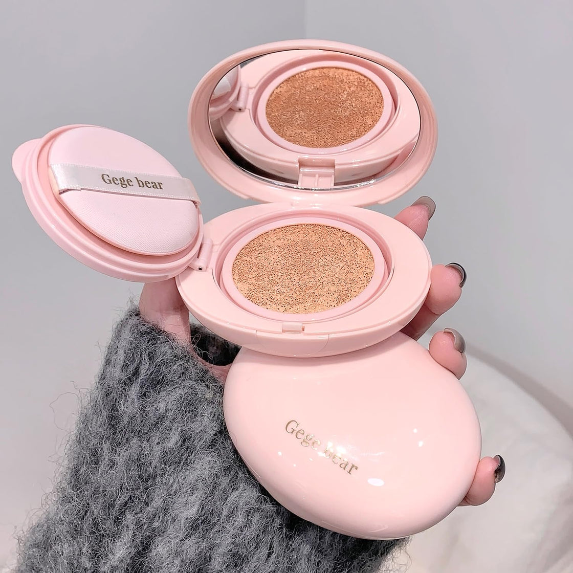 GEGE BEAR Cream Silky lightweight luxurious air cushion #02