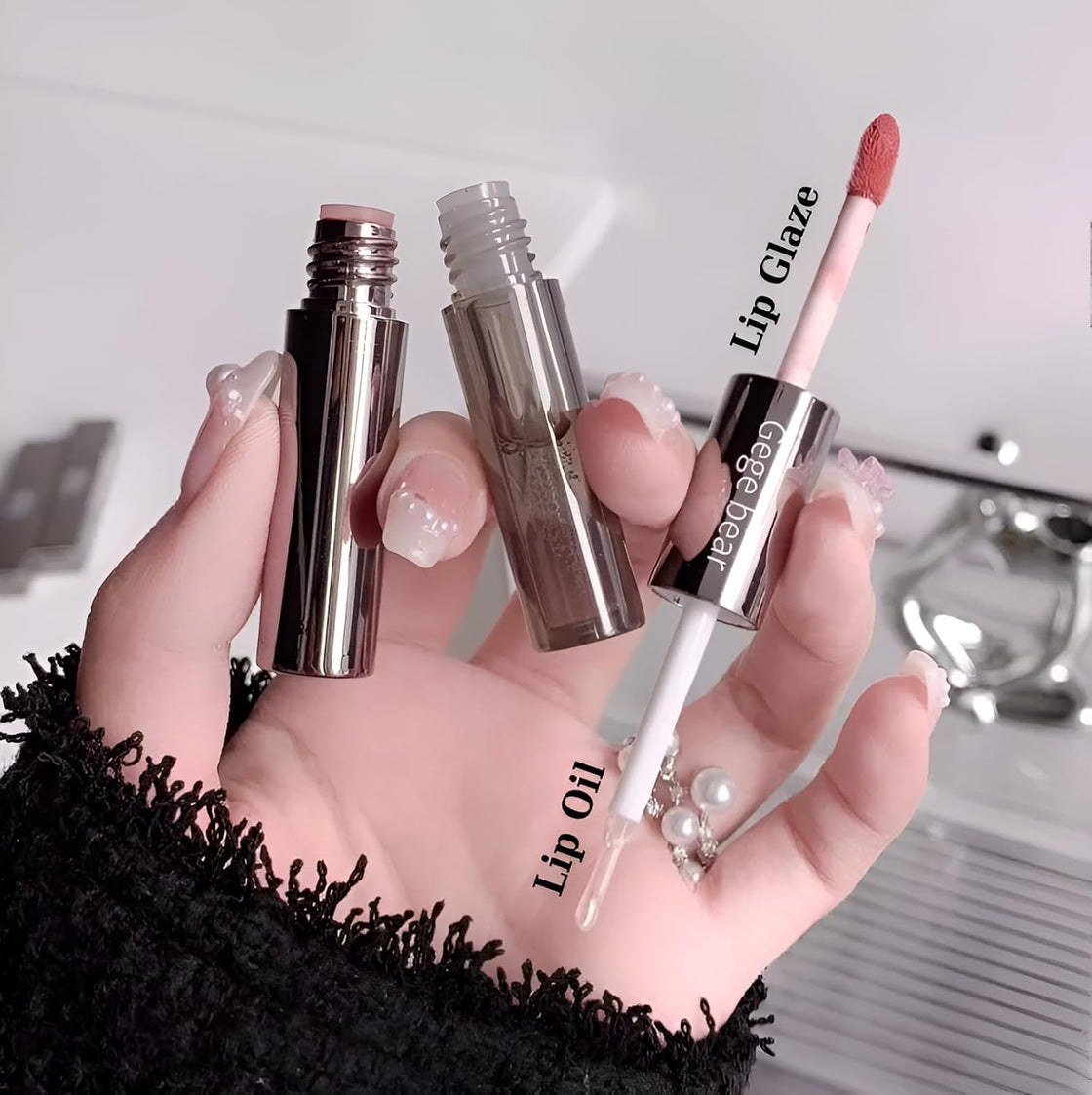 GEGE BEAR Double-headed Lip Glaze 2g