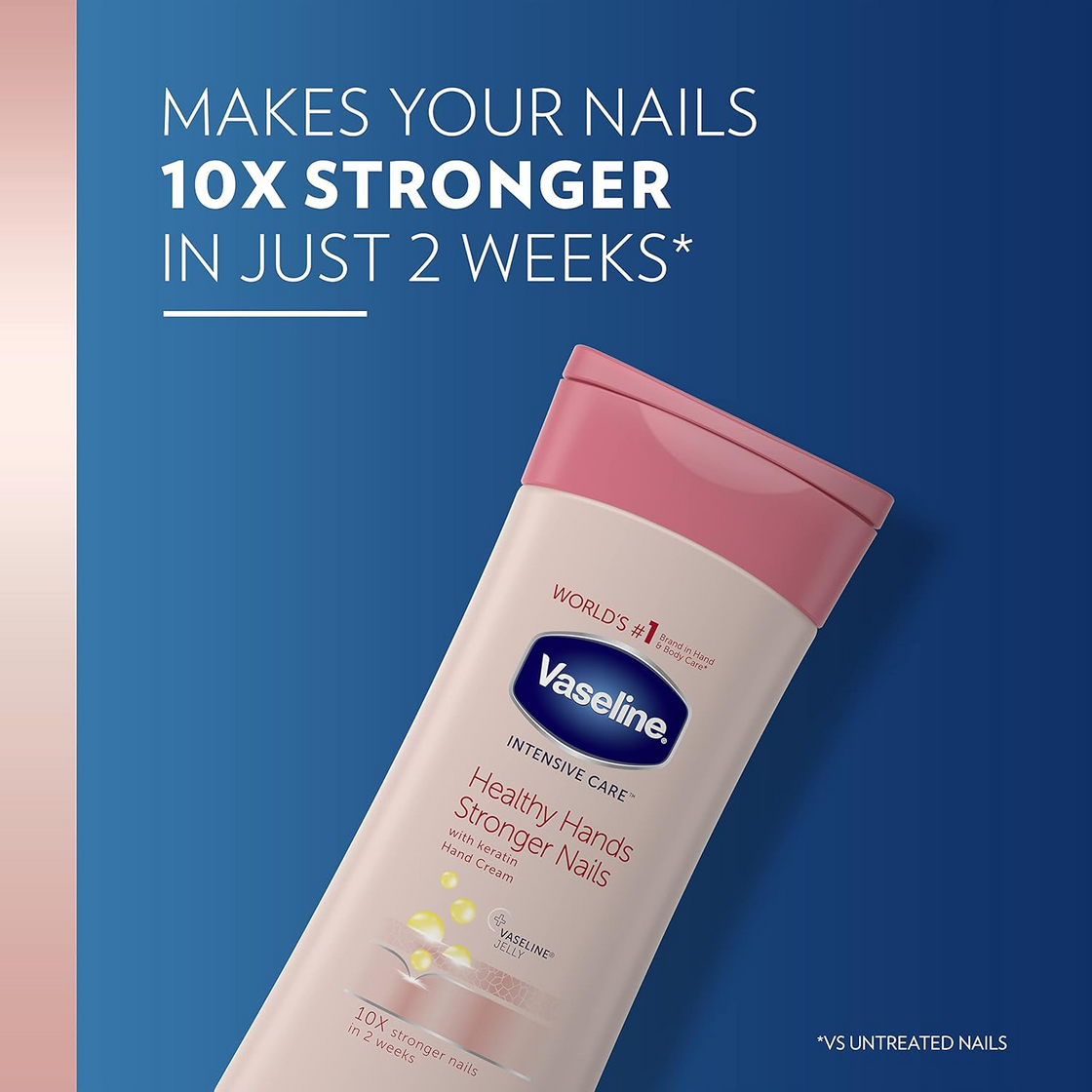 Vaseline - Healthy Hands Stronger Nails - 200ml