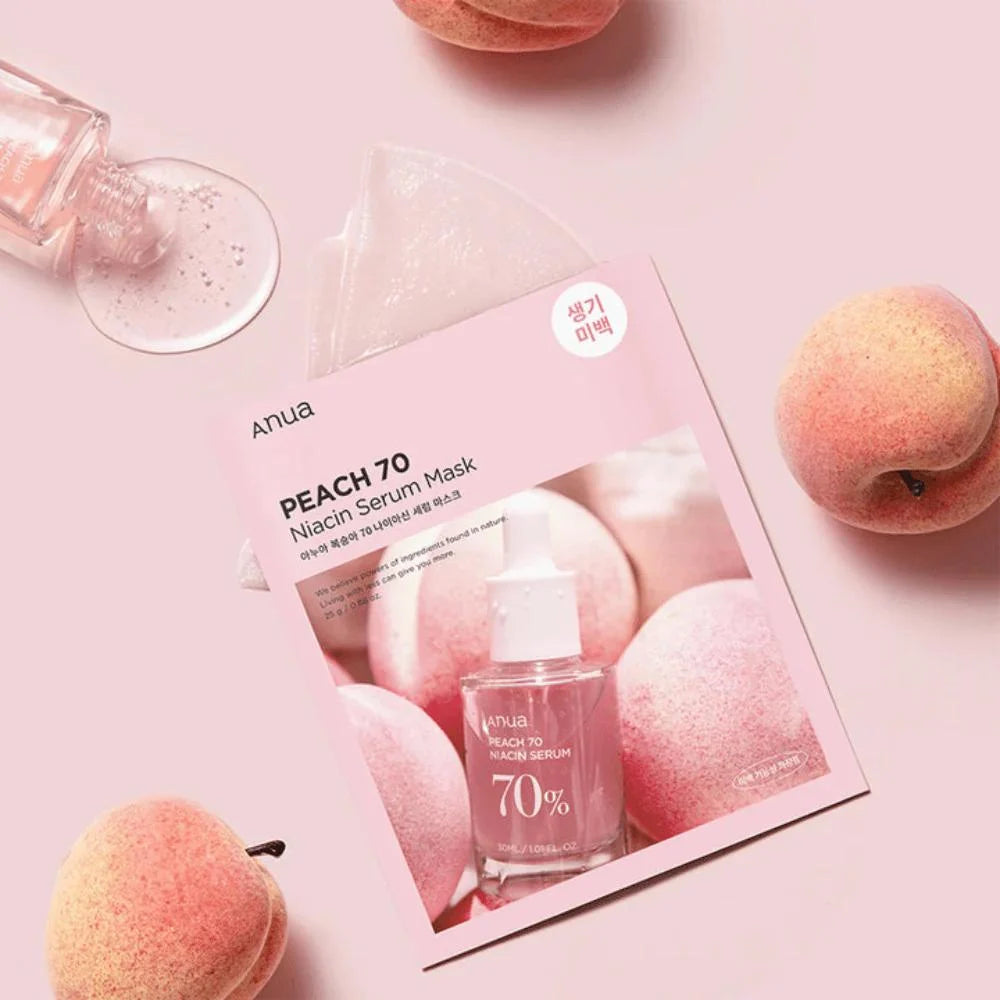 ANUA peach 70 niacin serum mask 25 ml