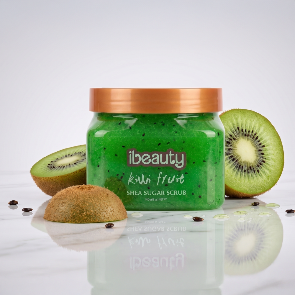 Ibeauty Honey Kiwi Fruit Shea Sugar Scrub 510g