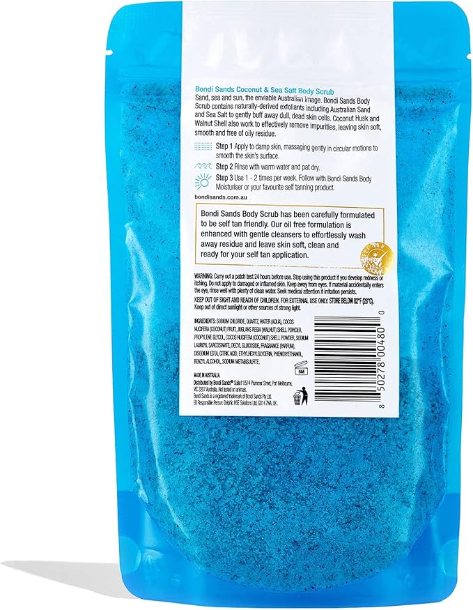 Bondi Sands Body Scrub with Coconut and Sea Salt 250g