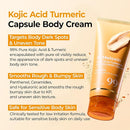 Dr.Melaxin Kojic Acid Turmeric Capsule Body Cream 200g