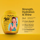 Skala brasil amido de milho 2in1 hair treatment and leave in cream-1000g