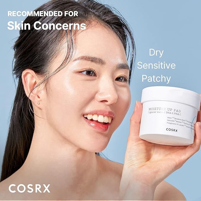 COSRX Moisture Up Pad - Glacier Water with BHA and PHA