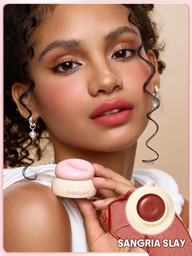 SHEGLAM Bounce Putty Pocket Lip Pot – Sangria Slay 3.5g
