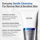 ANUA hydrating gentle foaming cleanser 150 ml
