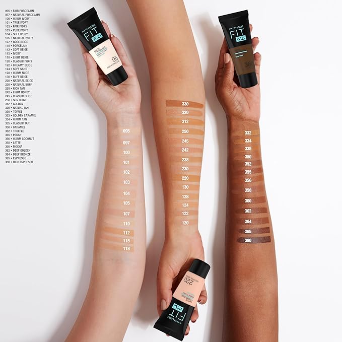 Maybelline New York Fit Me Matte + Poreless Foundation
