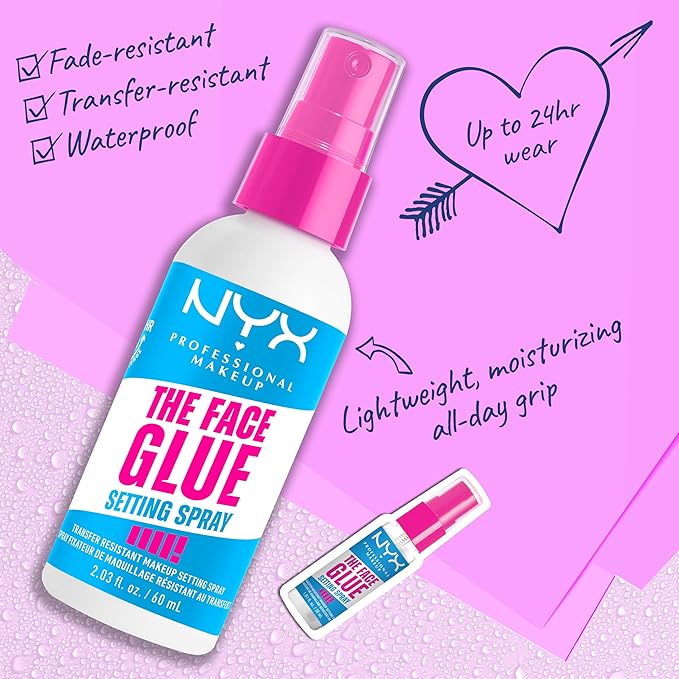 NYX The Face Glow 24H Setting Spray - 60ml