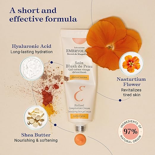Embryolisse Radiant Complexion Cream  Apricot Gow 30ml