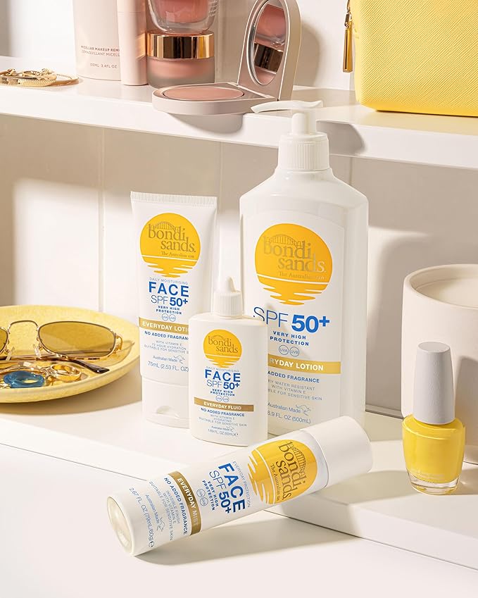 Bondi Sands Every day Protection face spf 50 + ,fragrance free sunscreen mist 79 ml